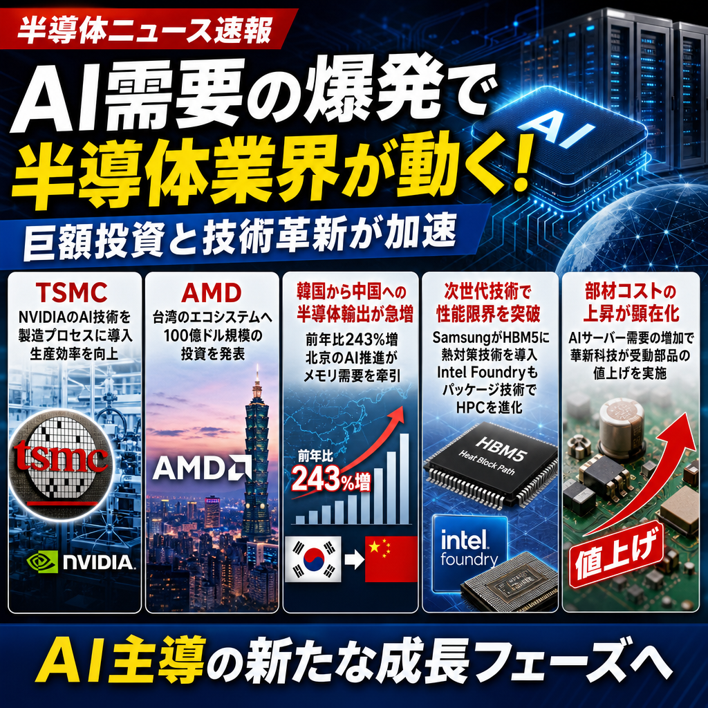 半導体ニュース インフォグラフィック 20260604