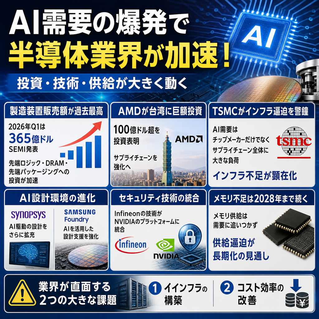 半導体ニュース インフォグラフィック 20260606