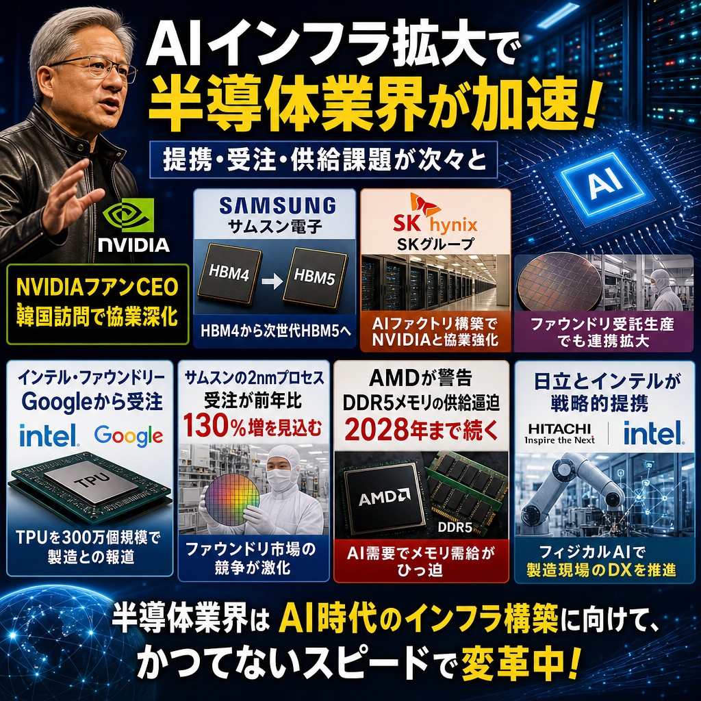 半導体ニュース インフォグラフィック 20260610