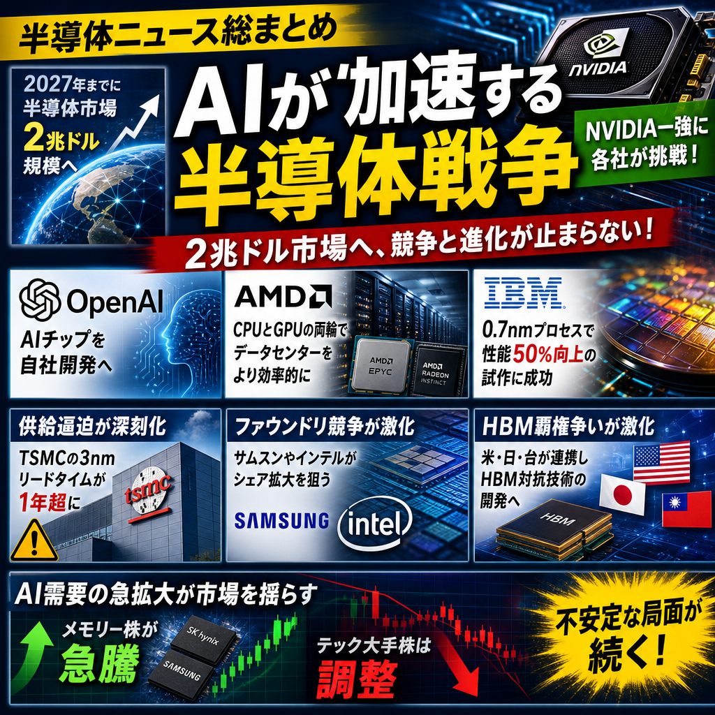 半導体ニュース インフォグラフィック 20260626