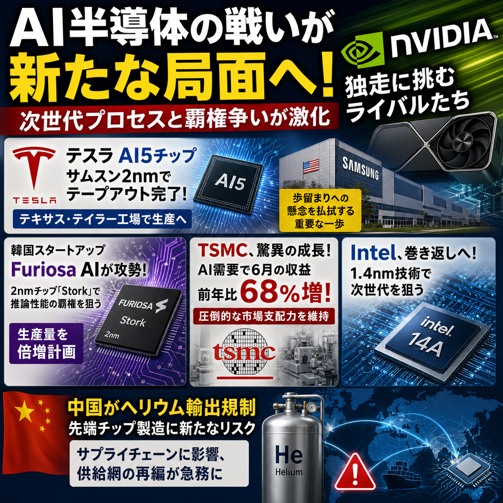 Semiconductor News Infographic 20260714