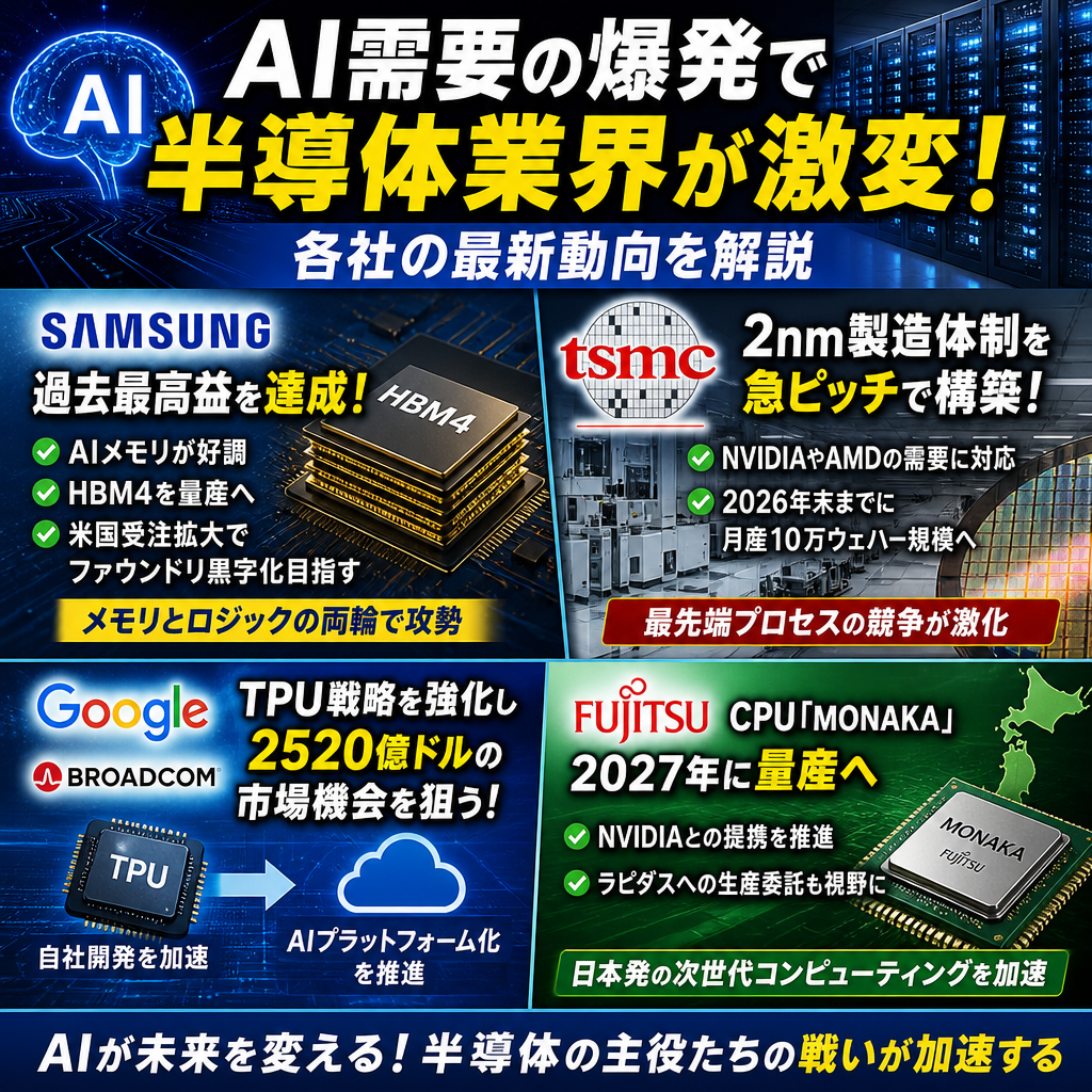 半導体ニュース インフォグラフィック 20260804