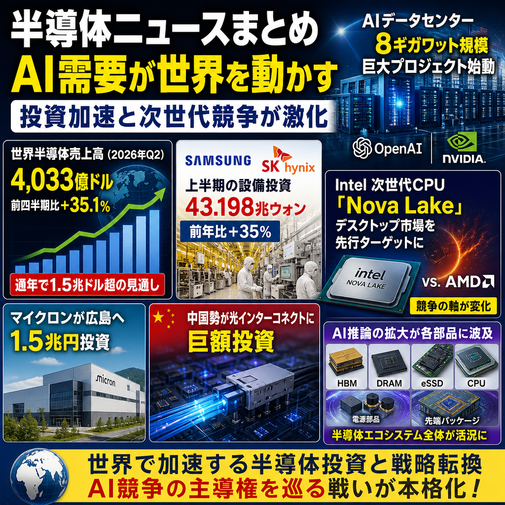 半導体ニュース インフォグラフィック 20260818