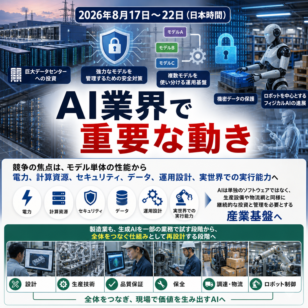 週刊AIニュース インフォグラフィック