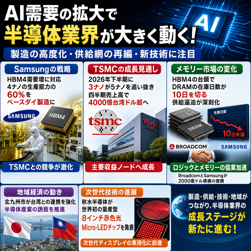 半導体ニュース インフォグラフィック 20260908