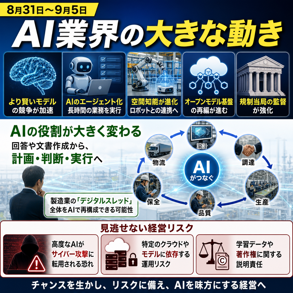 週刊AIニュース インフォグラフィック