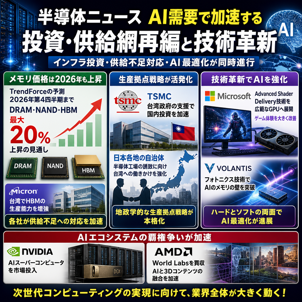 半導体ニュース インフォグラフィック 20261003
