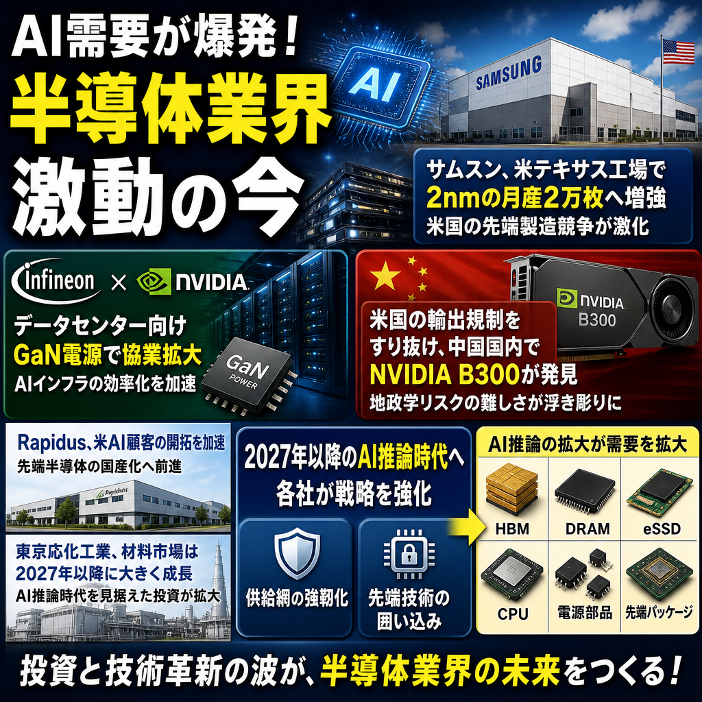 半導体ニュース インフォグラフィック 20261024