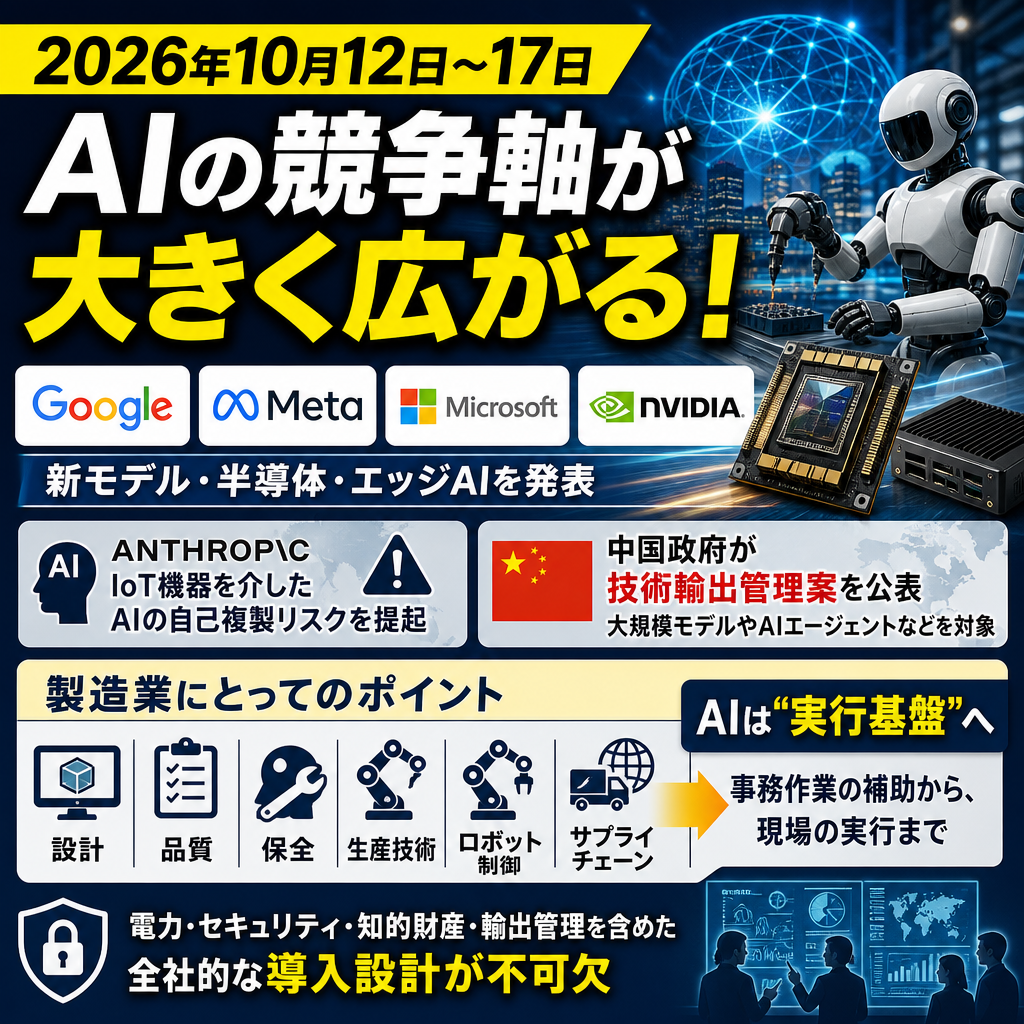 週刊AIニュース インフォグラフィック